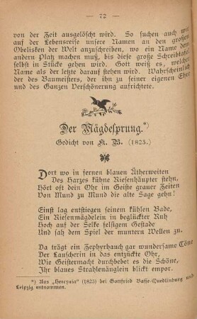 Der Mägdesprung