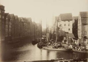 Hintere Ansicht des alten Wandrahm