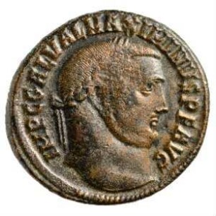 Münze, Follis, 310 - 311 n. Chr.