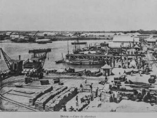 Hafen : Der Hafen von Beira