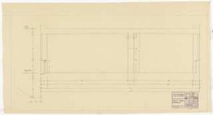 GDF Wüstenrot, Ludwigsburg Innenausbau: Eingangshalle: Schnitt 1:20