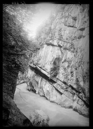 Österreich, Golling an der Salzach. In den Salzachöfen