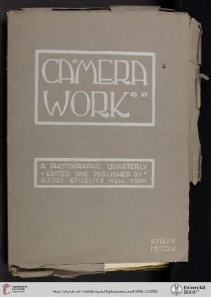 Camera Work: A Photographic Quarterly