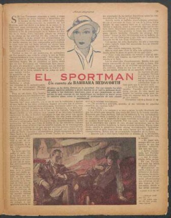 El sportman : Un cuento de Barbara Hedworth