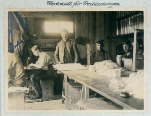 Foto der Werkstatt für Treibladungen in der Nahkampfmittelfabrik in Efringen