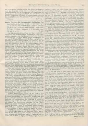 641-645 [Rezension] Nestle, Eberhard, Die Kirchengeschichte des Eusebius. Aus dem Syrischen übersetzt