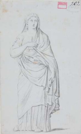 Weibliche Gewandstatue