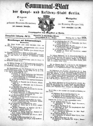 1878,15: No. 15, 14. April 1878