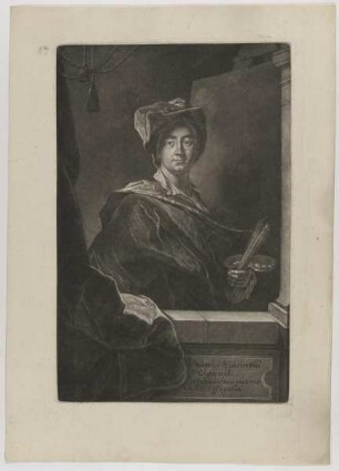 Bildnis des Hyacinthus Rigaud