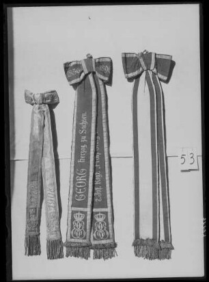 Fahnenbänder vom 7. Infanterie-Regiments Nr. 106