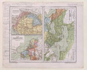 Ungarn im 16. und 17. Jahrh / Die Niederlande um die Mitte des 16. Jahrhunderts./ Das osmanische Reich in seiner grössten Ausdehnung 1682.