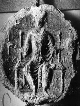 Siegel Friedrichs von Hohenstaufen : Siegel Friedrichs von Hohenstaufen (1201/1300). Speyer: Historisches Museum der Pfalz mit Weinmuseum