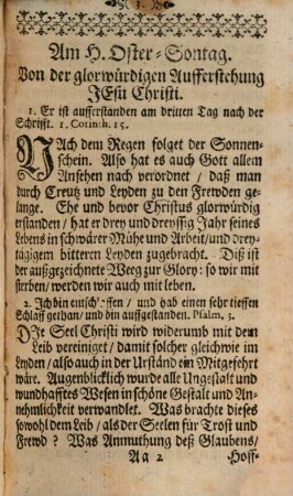 Leben und Lehr Unsers Herrn Jesu Christi : Auß den 4. Evangelisten zusammen getragen, und erstlich in Lateinischer Sprach Auff alle Tag deß Jahrs Betrachtungs-Weiß aufgetheilet, 2