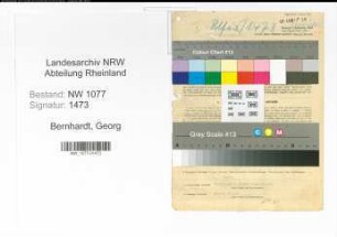 Entnazifizierung Georg Bernhardt , geb. 08.06.1900 (Polizist)
