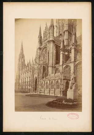 Abteikirche Saint-Quen, Rouen: Teilansicht der Südfassade