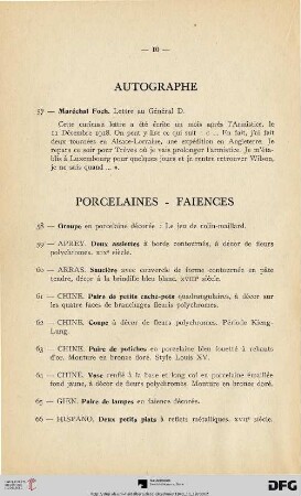 Autographe (Nr. 57)