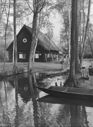 Spreewälder Wohnstallhaus in Lehde : Spreewälder Wohn- und Stallhaus aus der Zeit um 1800 im Freiland-Museum Lehde, Lübbenau/Spreewald-Lehde