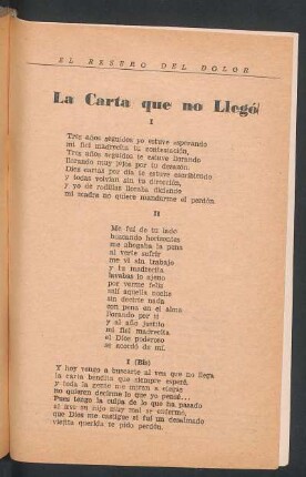 La carta que no llegó