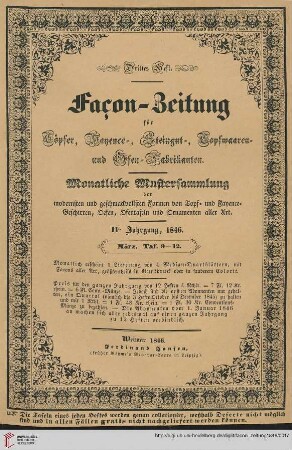 Drittes Heft (März 1846)