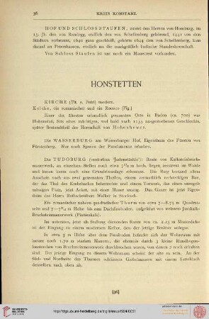 ⟦Honstetten⟧