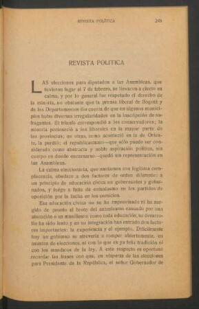 Revista política