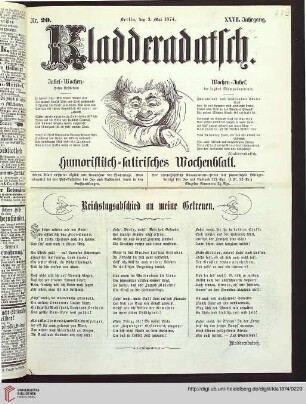 Hefte 20-25, Mai 1874