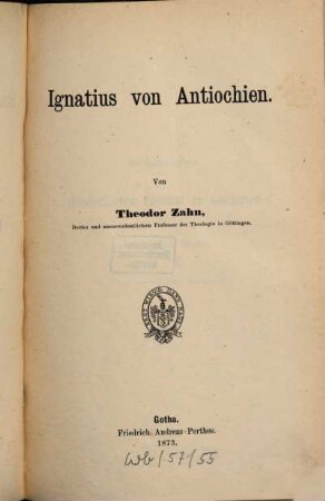 Ignatius von Antiochien