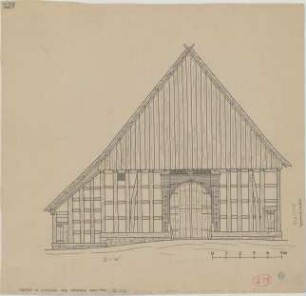 Hiddensen bei Detmold (Kreis Detmold): Teuthof. [Haupthaus] (Nordwestansicht)