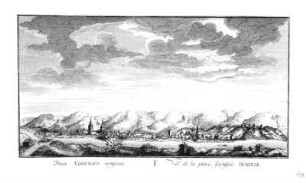 Vid Udinskago ostroga = Vue de la place fortifiée Oudinsk