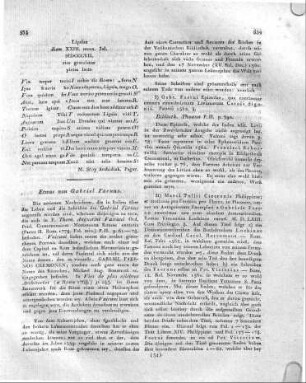 Etwas von Gabriel Färnus.