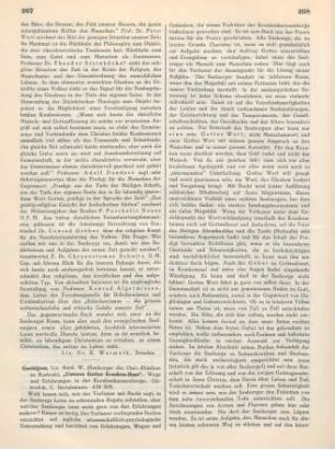 267-269 [Rezension] Gaehtgens, Wolfgang, Unsres Gottes Kranken-Haus