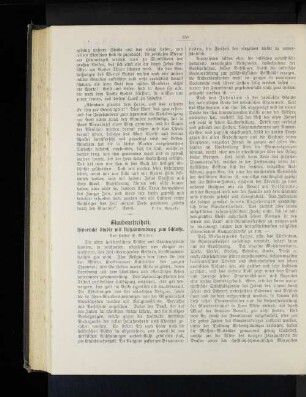 Glaubensfreiheit