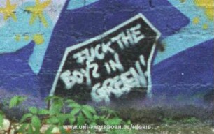 FUCK THE BOYZ IN GREEN!