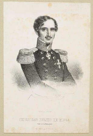 Bildnis von Christian de Meza (1792-1865)