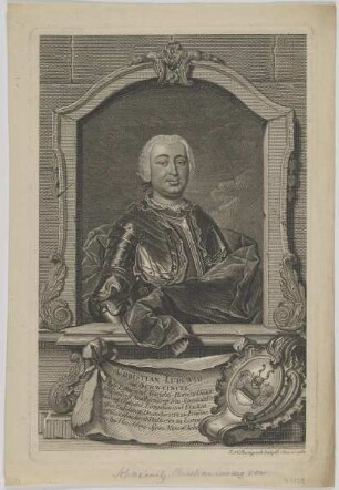Bildnis des Christian Ludewig von Schweinitz