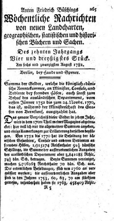 Vier und dreyßigstes Stück
