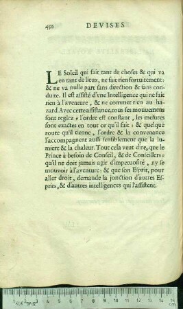 [Le Conseil Royal. Le Soleil. Regiturque Regitque.]
