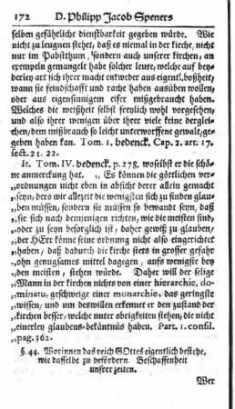 §. 44. Worinnen das reich Gottes eigentlich bestehe, wie dasselbe zu befördern. Beschaffenheit unsrer zeiten