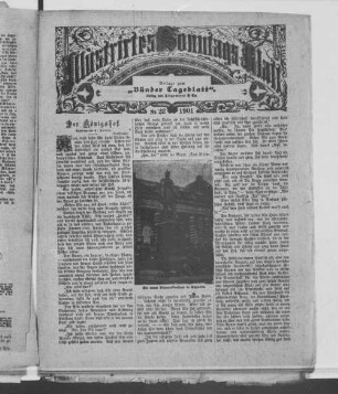Illustriertes Sonntags-Blatt. 1901-1916
