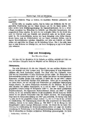 Licht und Beleuchtung