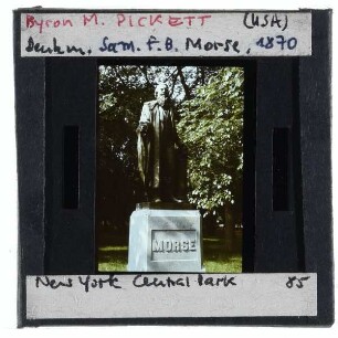 New York, Pickett, Denkmal für Samuel Morse