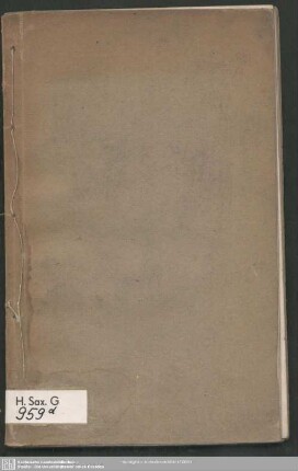 Nachtr. 1: Verzeichniß der in der Bessel'schen Leihbibliothek ... vorhandenen Bücher und Schriften