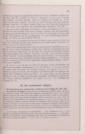 IX. Das mazedonische Zeitalter