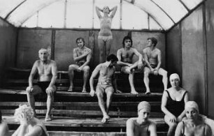In der Sauna