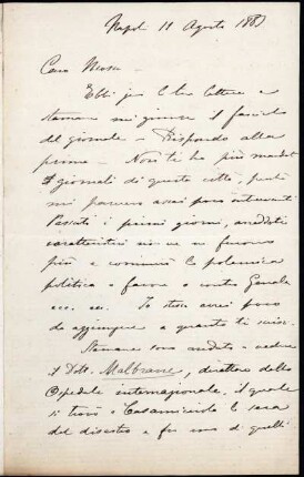 [Letter to Angelo Mosso]