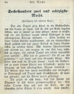Sechshundert zwei und achtzigste Nacht