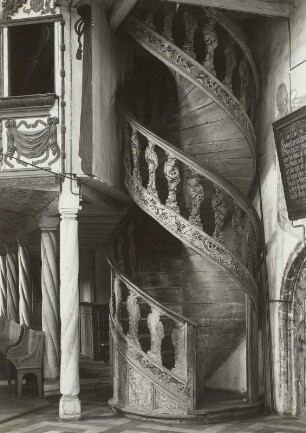 Treppe, Luckau (Niederlausitz)