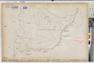 Grafschaft (Schmallenberg), Umlegung Grafschaft, Bl.24 Zuteilungskarte Flur 27