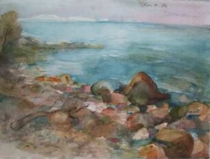 Steine am Meer