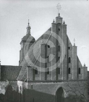 Ostgiebel der Bartholomäuskirche Danzig